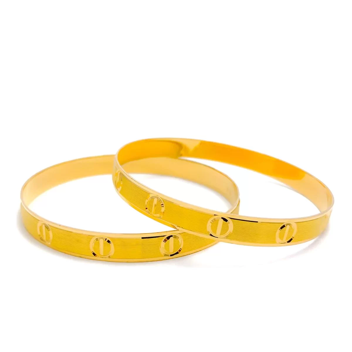 Exquisite 22K Bangle pair