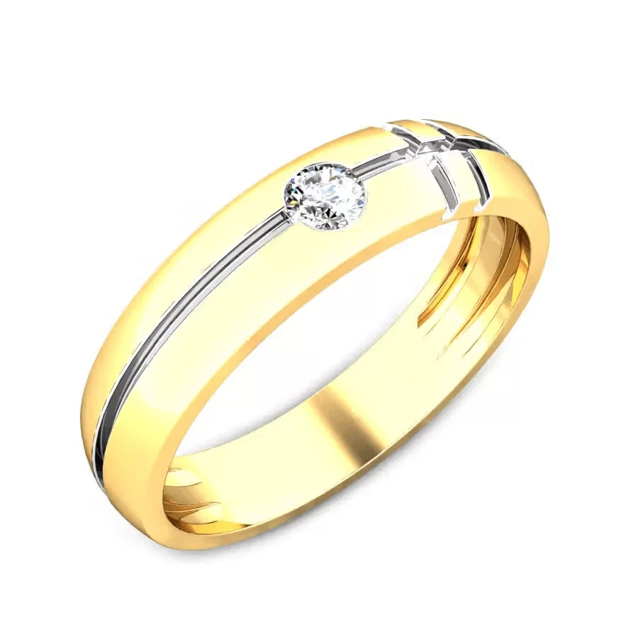 Wilson Diamond Wedding Band For Him