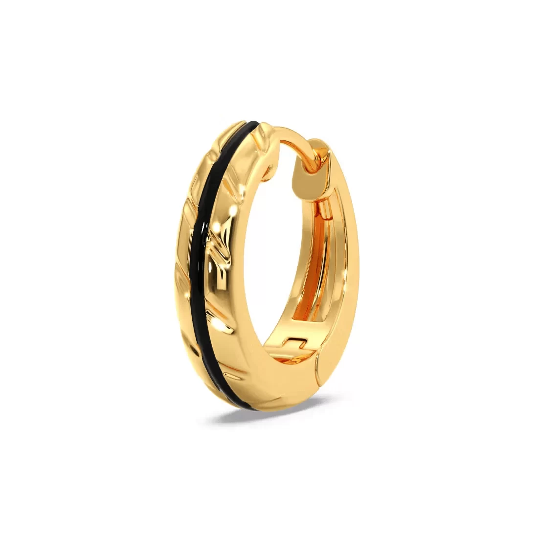 Swarm Men Gold Bali Earrings