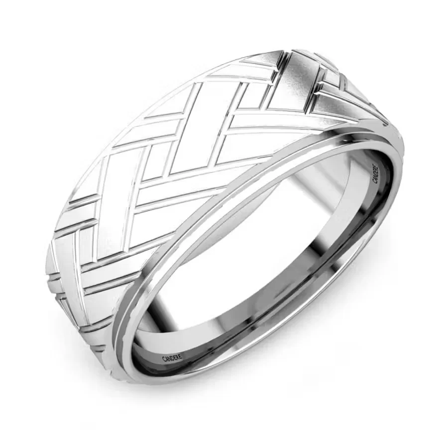Keshin White Gold Band