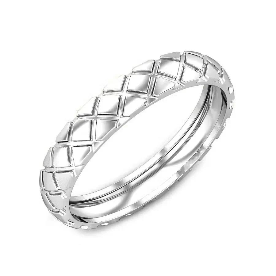Reece White Gold Band
