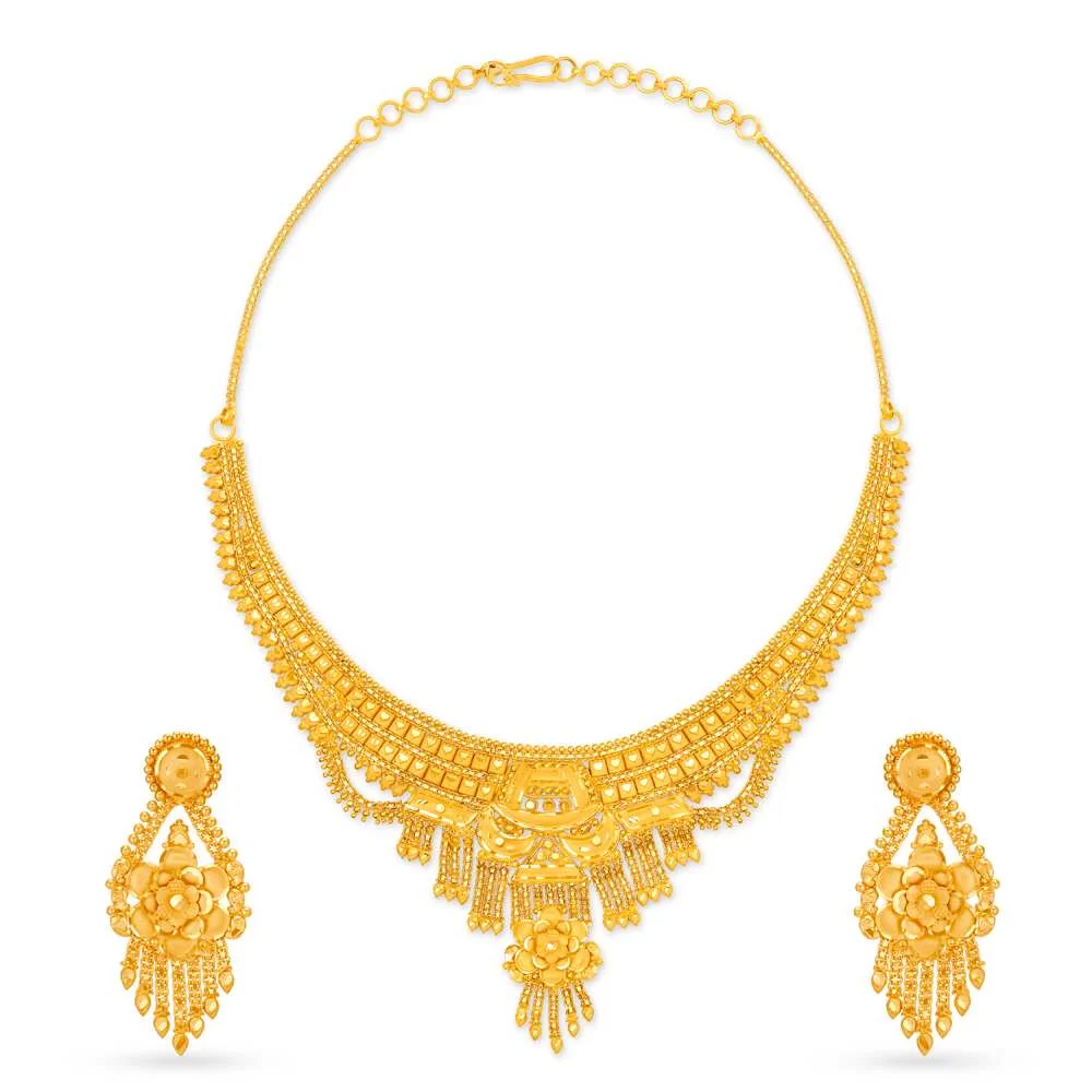Sublime Gold Necklace Set