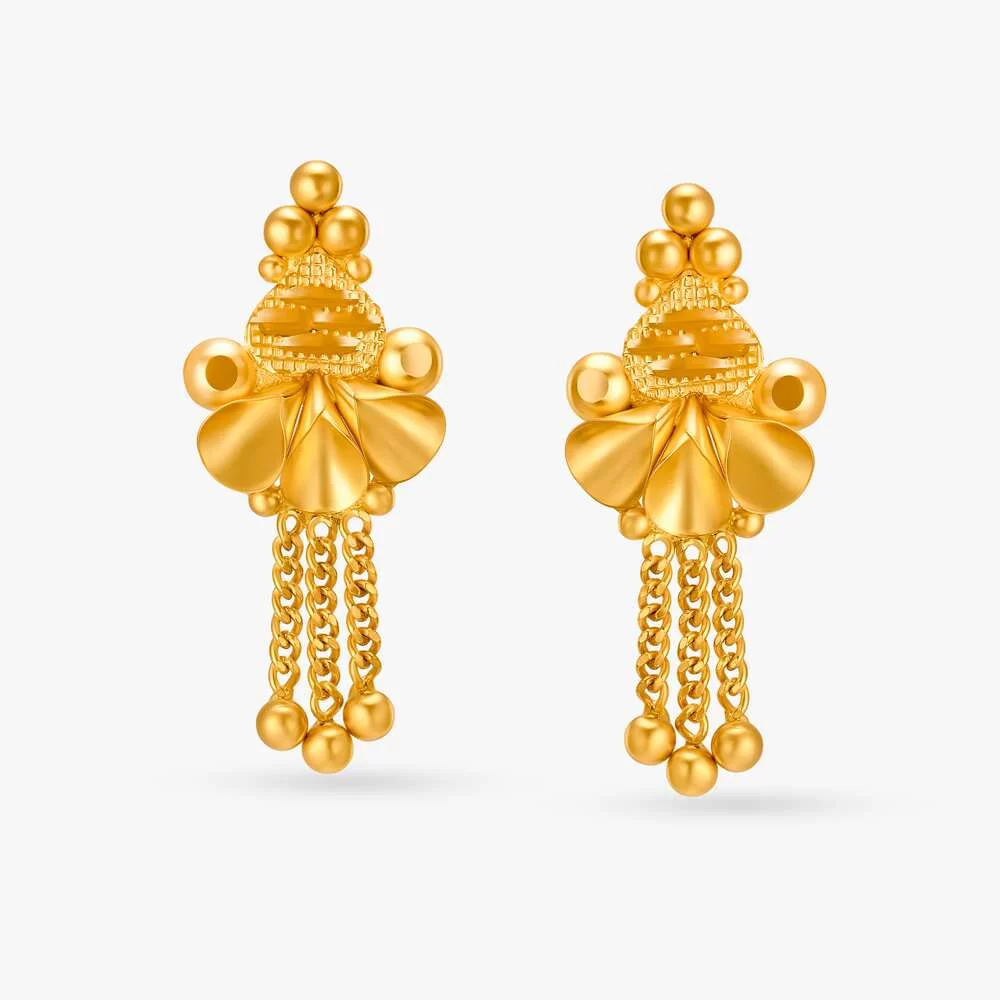 Traditional Teardrop Drop Earrings