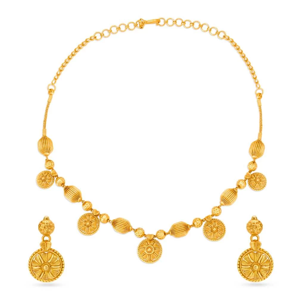 Antique Nakashi Gold Necklace Set