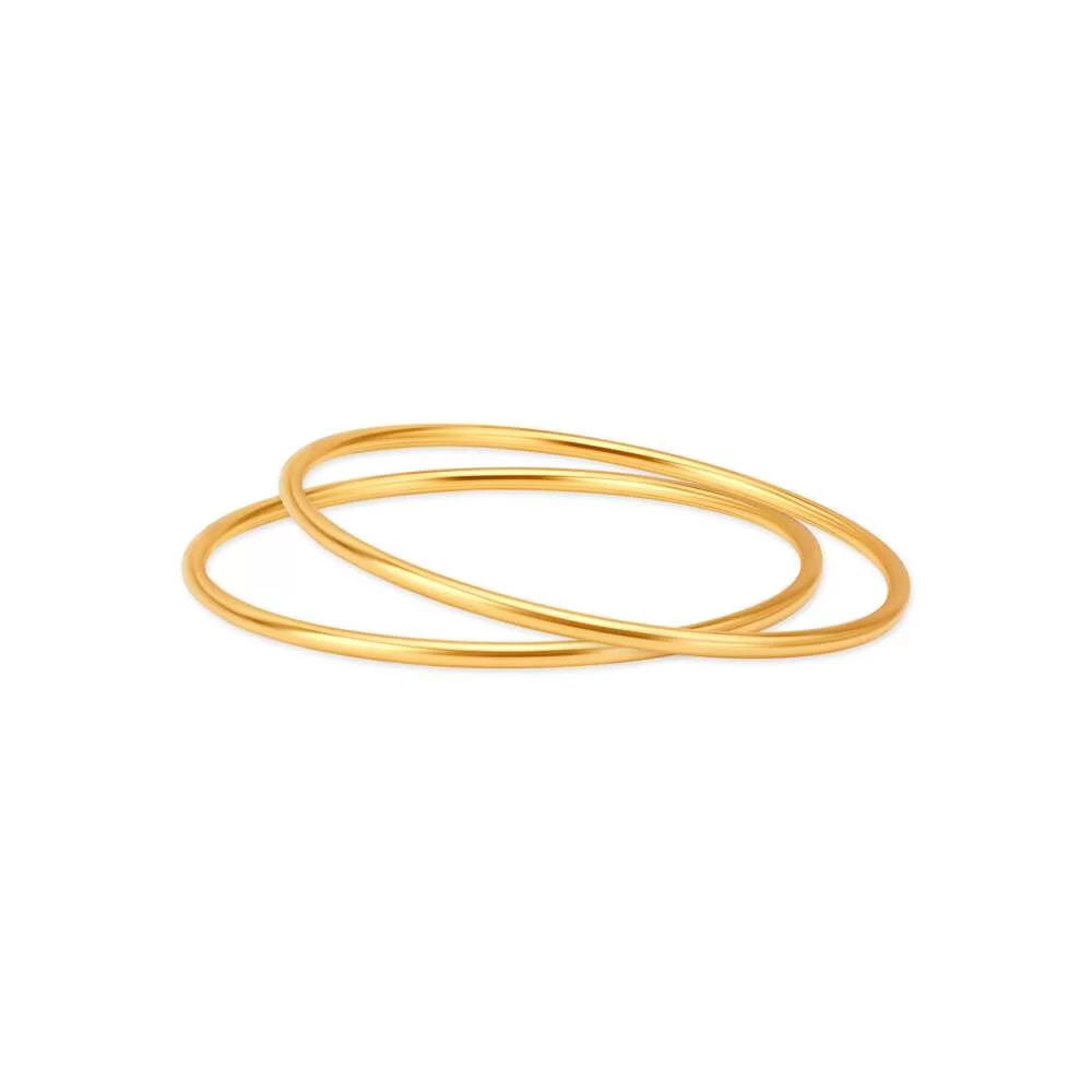 Gleaming Slender Bangles set