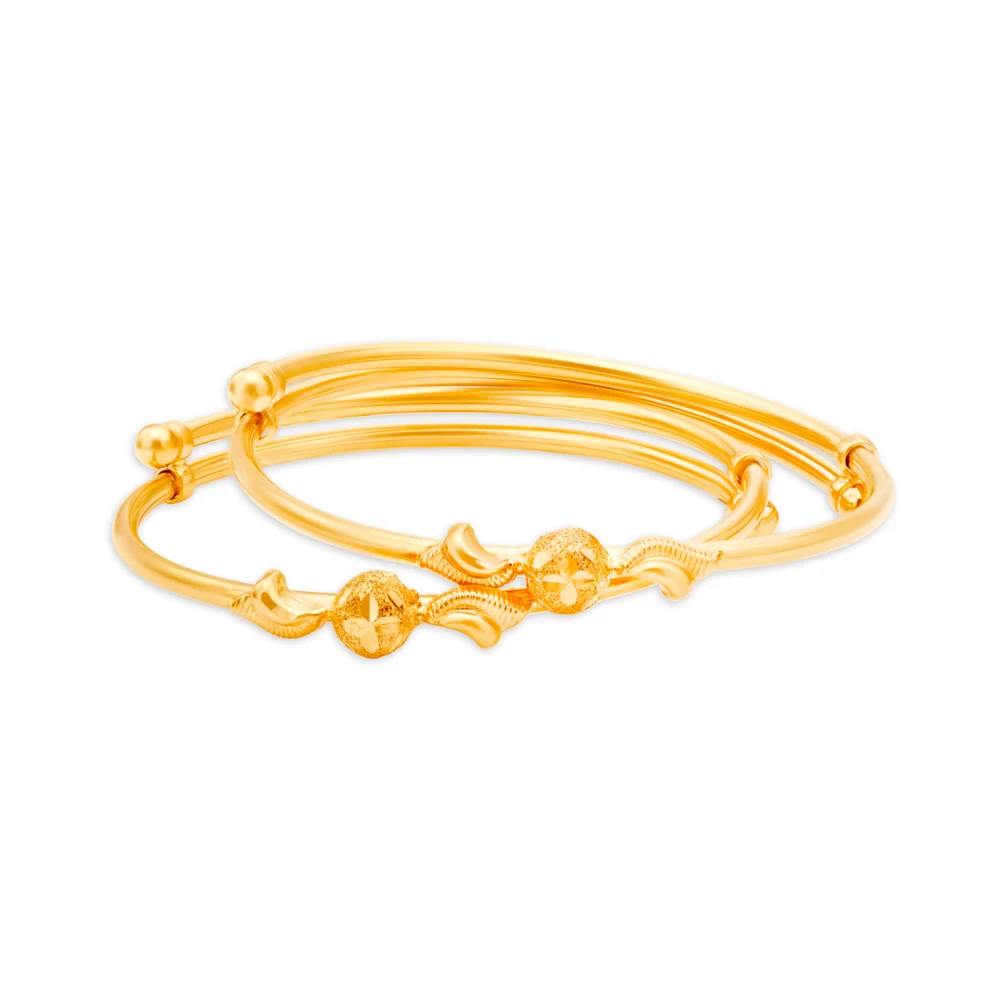 Contemporary Gold Bangle For Kids