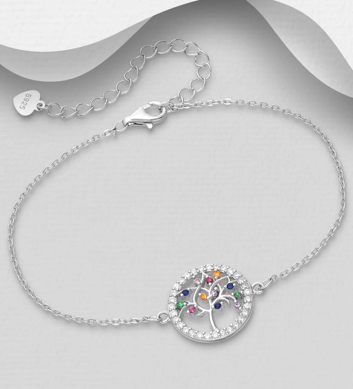 Tree Of Life Bracelet In Silver For Her