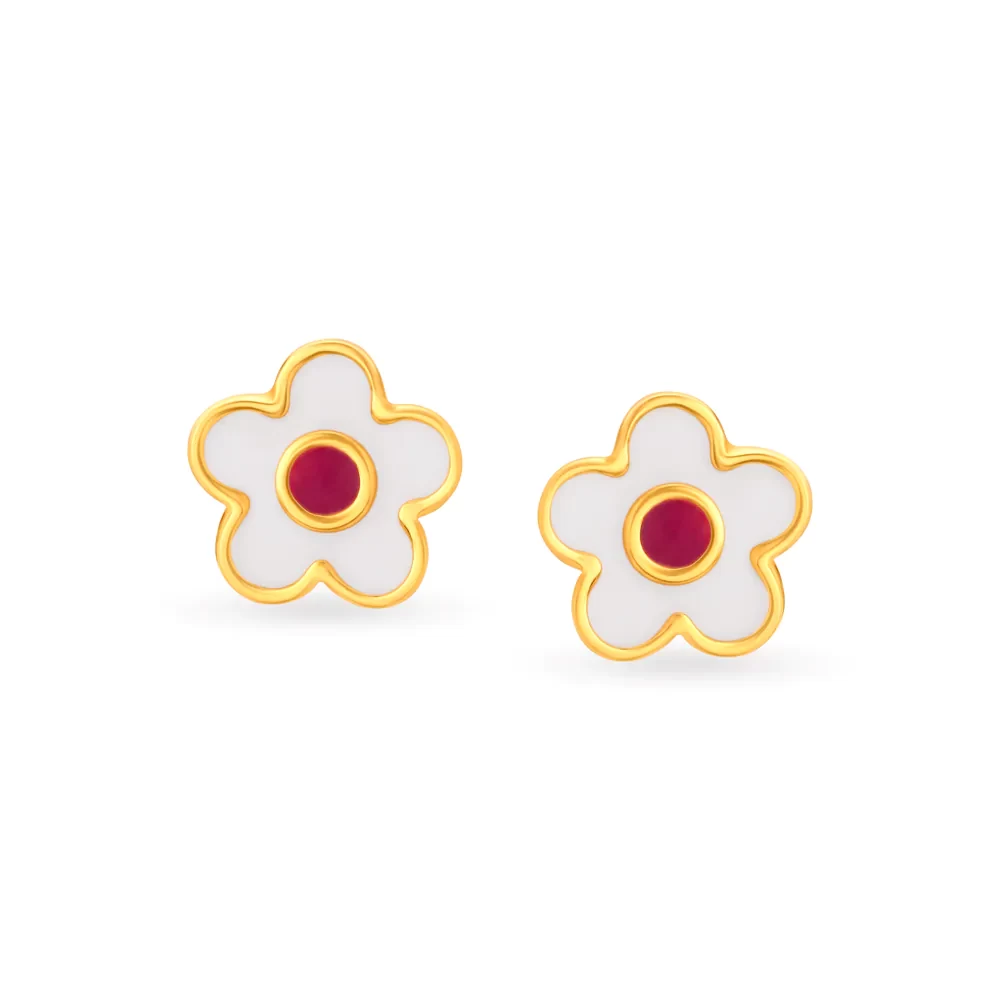 Quirky Flower Stud
