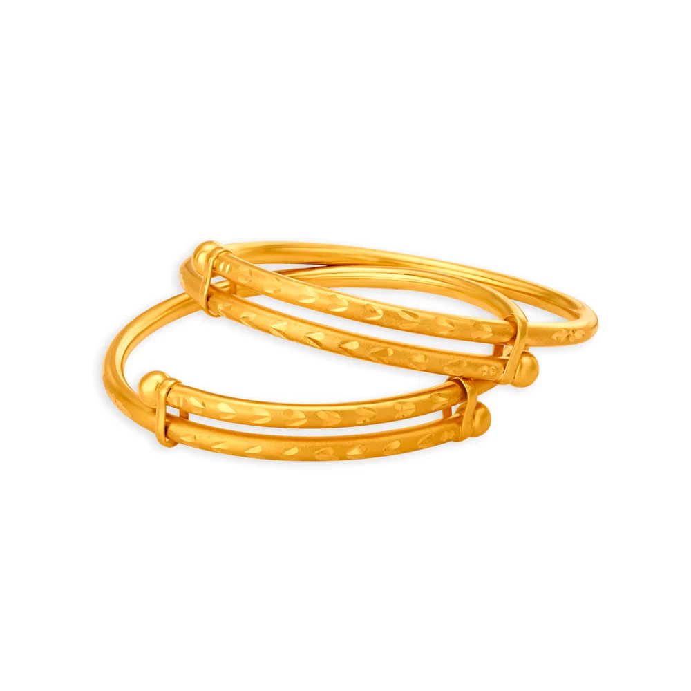 Elegant Gold Bangles