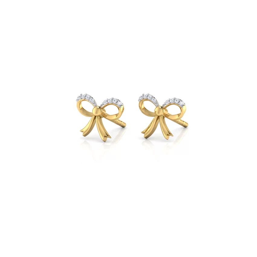 Jessy Bow Diamond Earrings