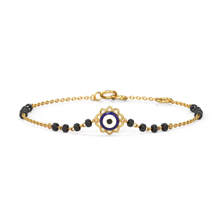 Evil Eye Gold Bracelet