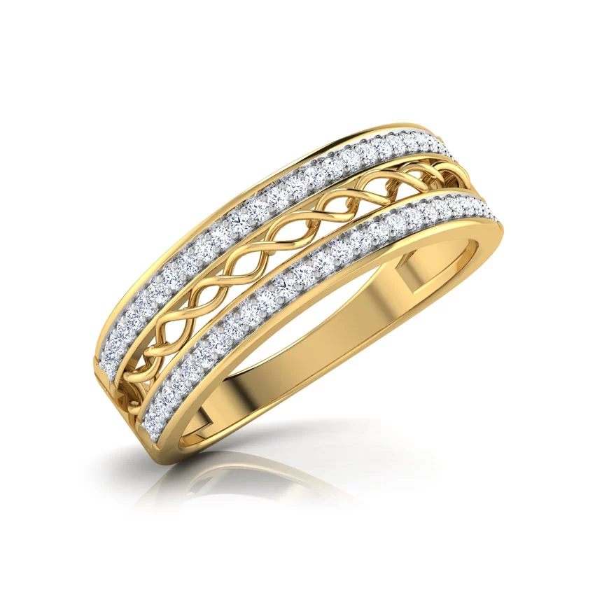 Demure Diamond Band