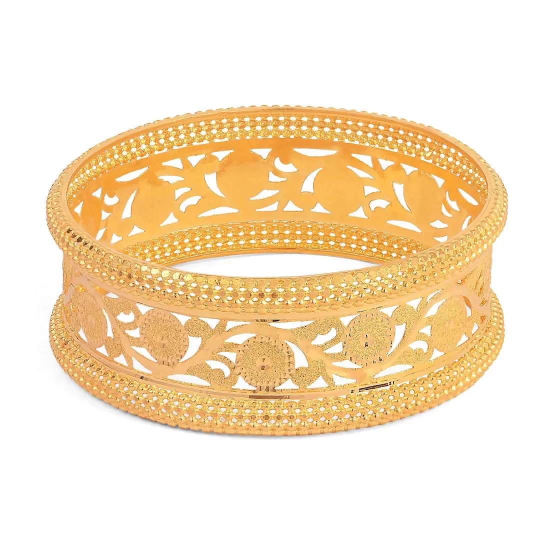 Enchanting Gold Bangle