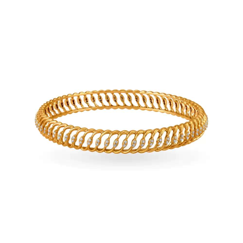 Elegant Diamond Bangle