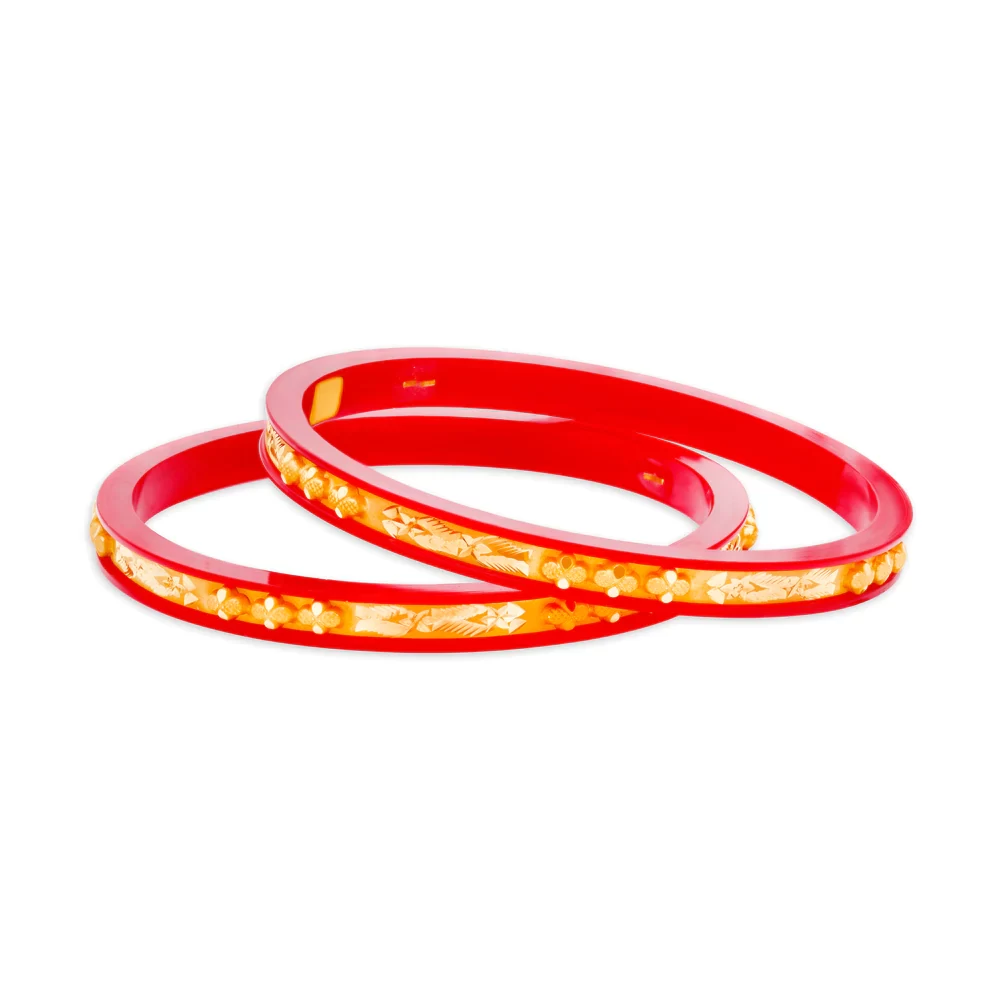 Stunning Gold Pola Bangle
