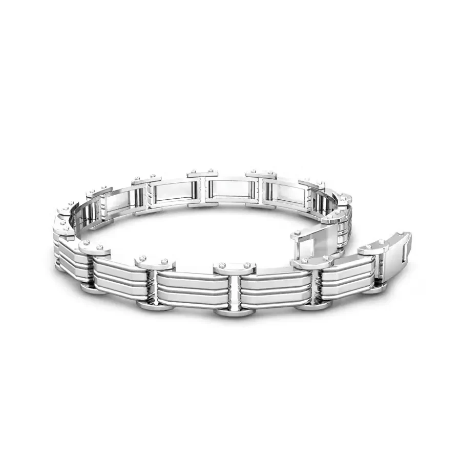 Cliff Platinum Bracelet