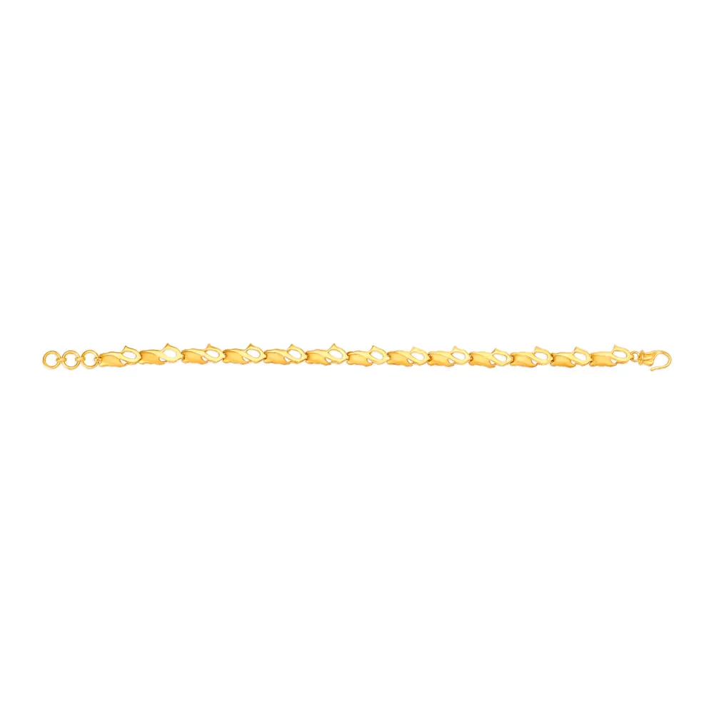 Artistic Gold Bracelet