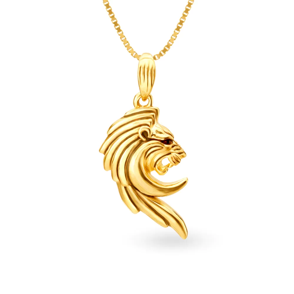 Flamboyant Lion Pendant
