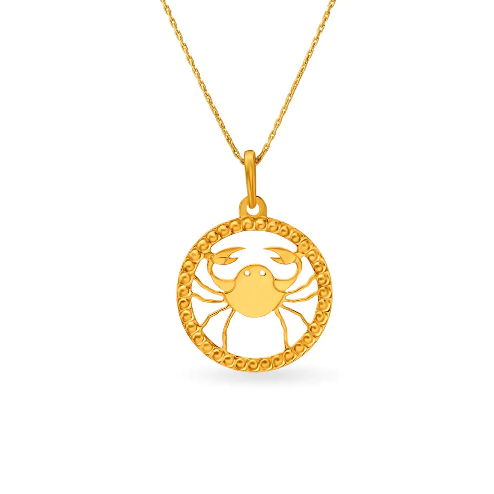 Cancer Zodiac Pendant