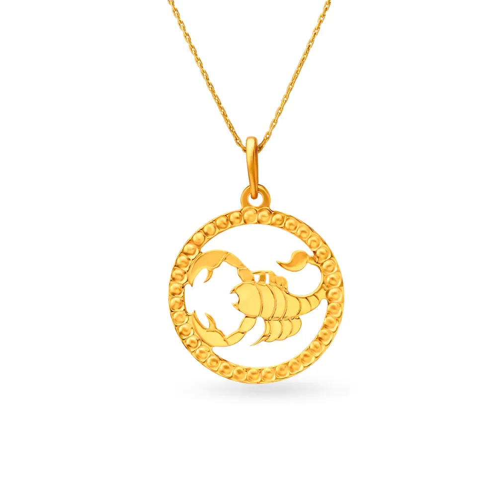 Scorpio Zodiac Pendant
