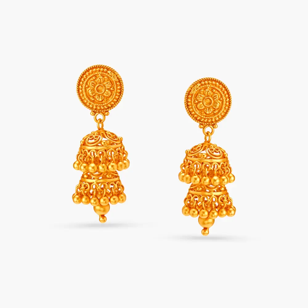 Exquisite Filigree Jhumka