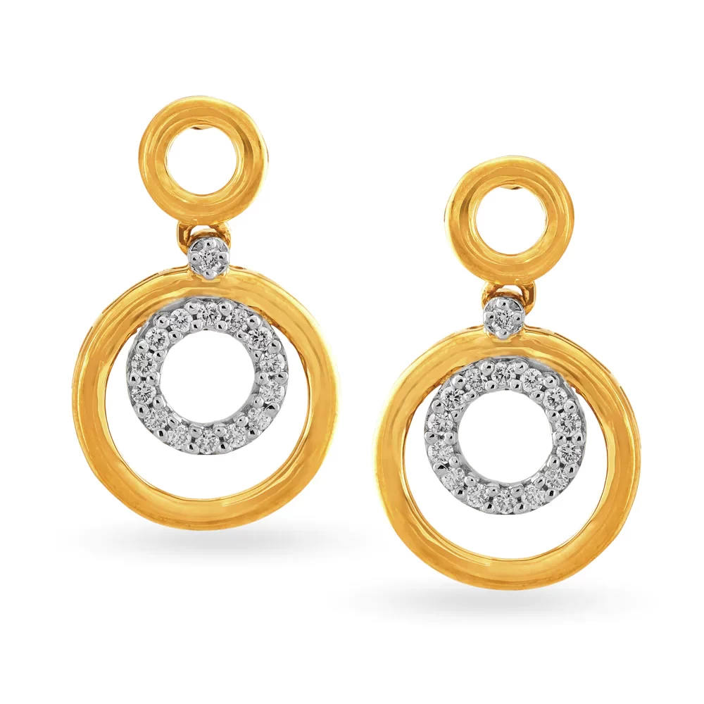 Captivating Fancy Diamond Drop Earrings