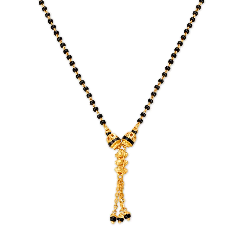 Linear Tasselled Mangalsutra