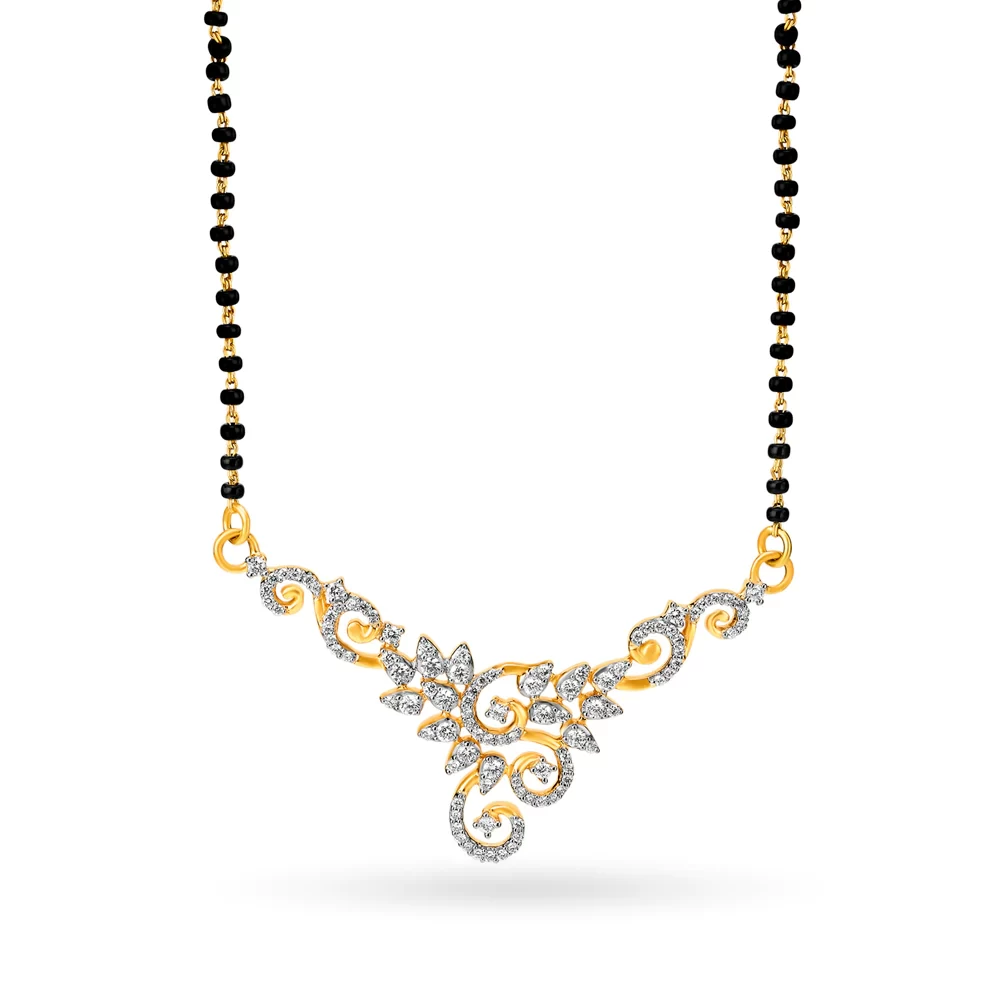 Extravagant Diamond Mangalsutra