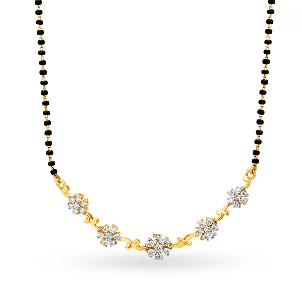 Floral Mangalsutra