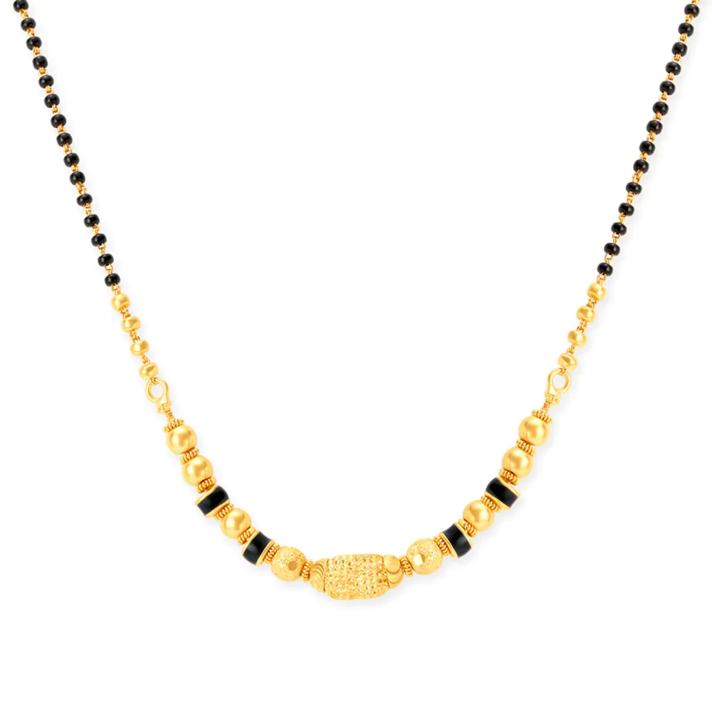 Ornate Cylindrical Mangalsutra