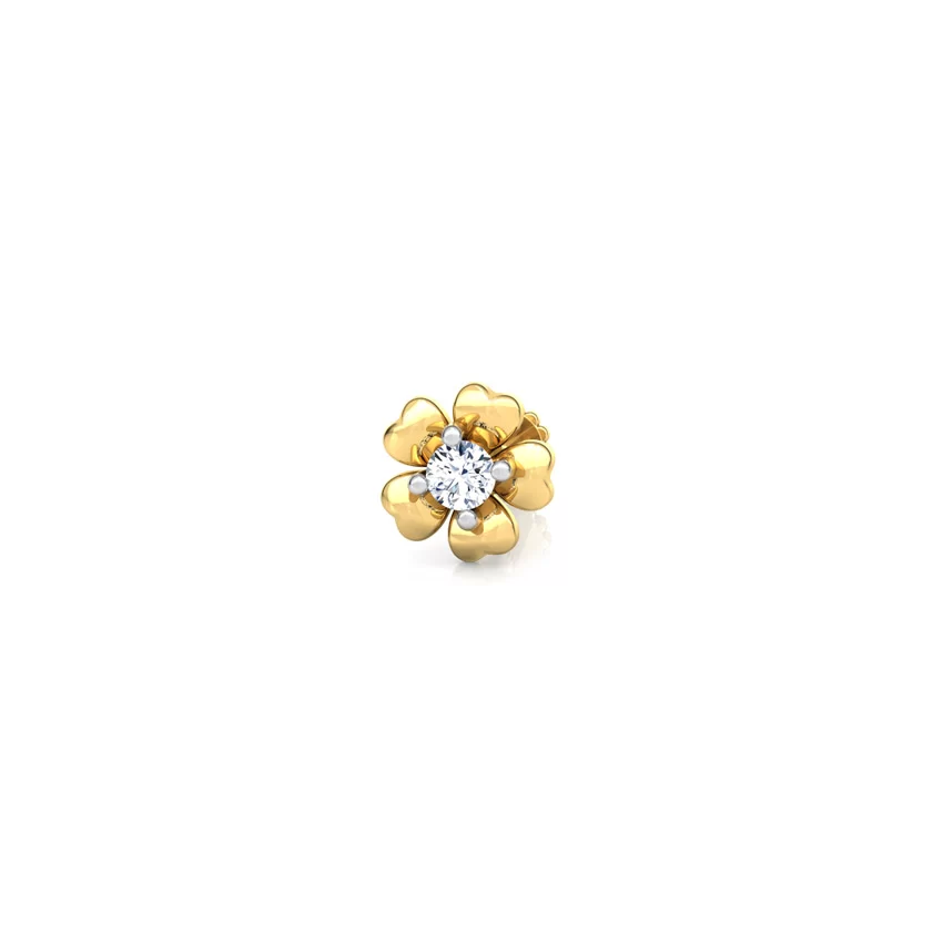 Bloom Diamond Nose Pin