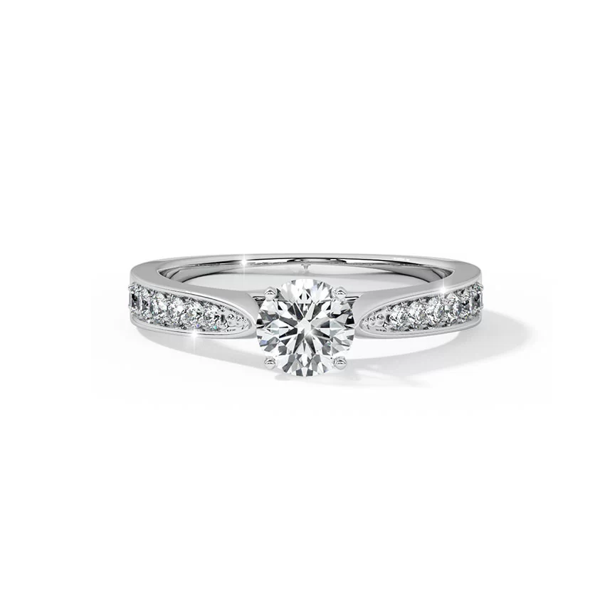 Elegant Solitaire Ring