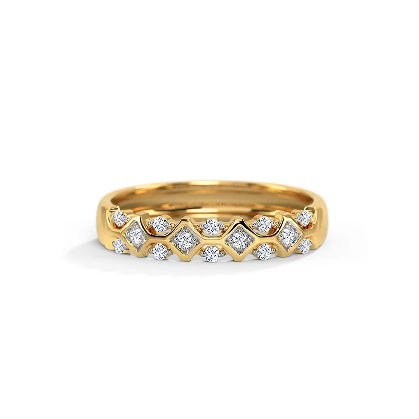 Ornate Diamond Band