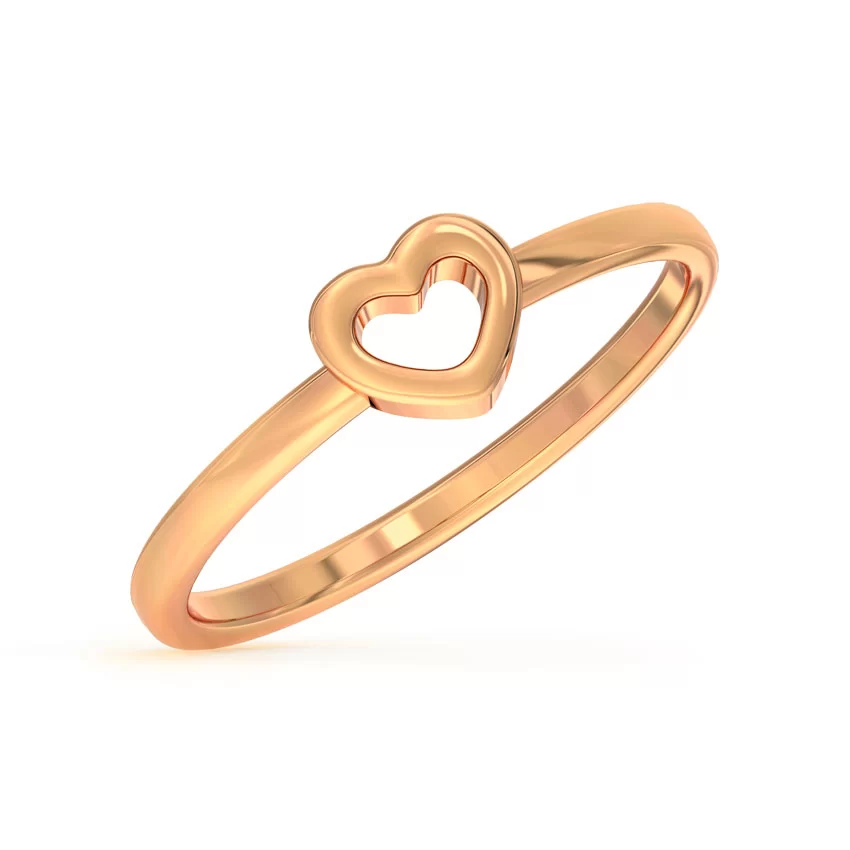 Amore Stackable Gold Ring