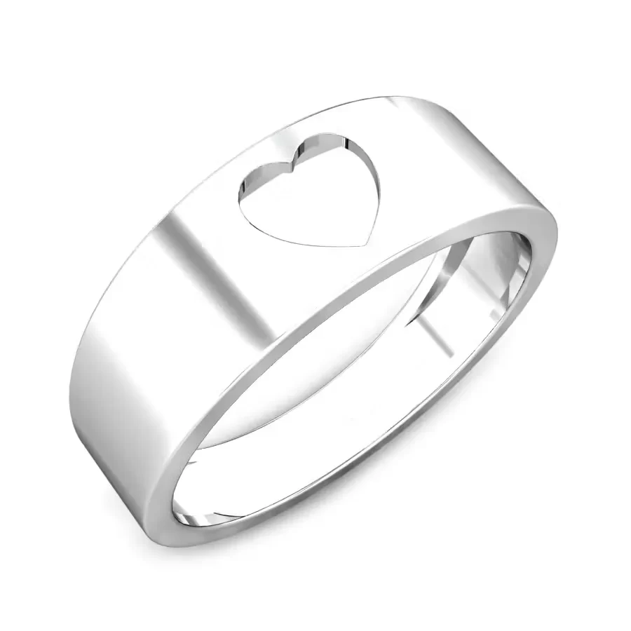 Noah White Wedding Band