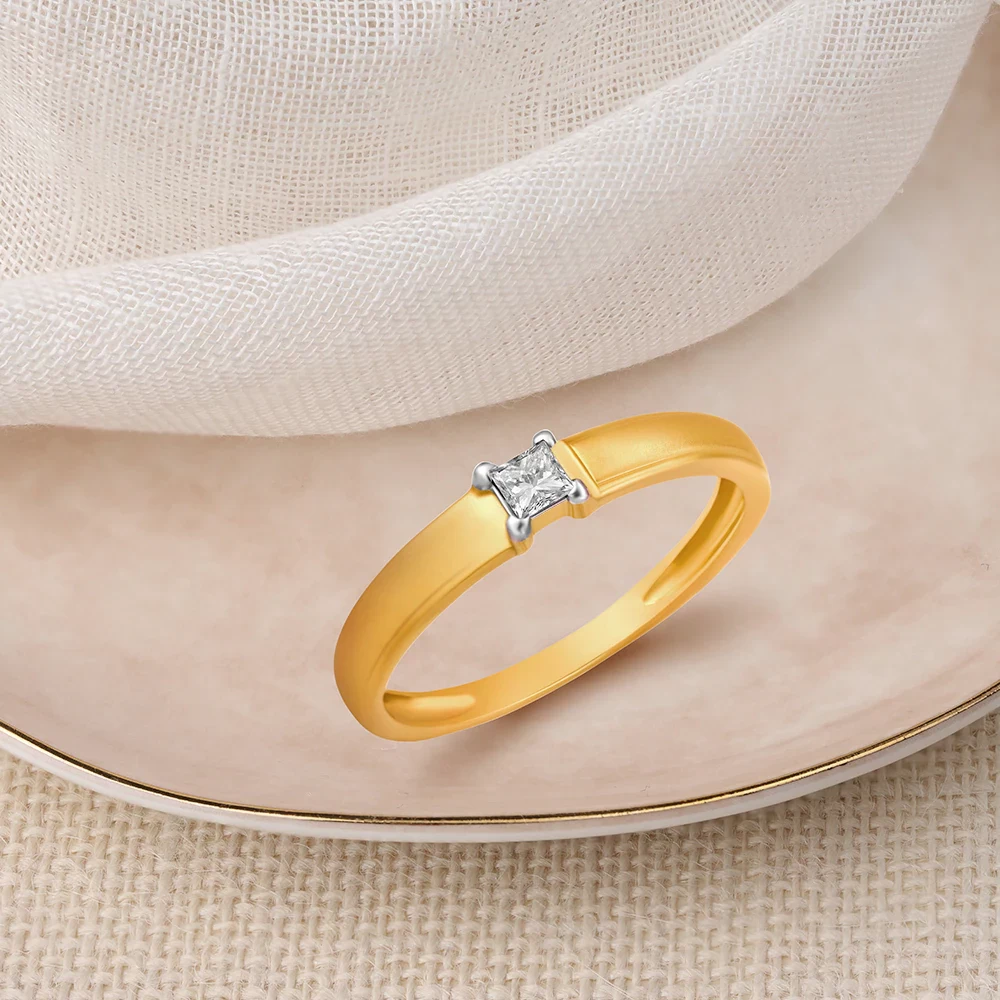 Classic Yellow Gold Band Finger Ring