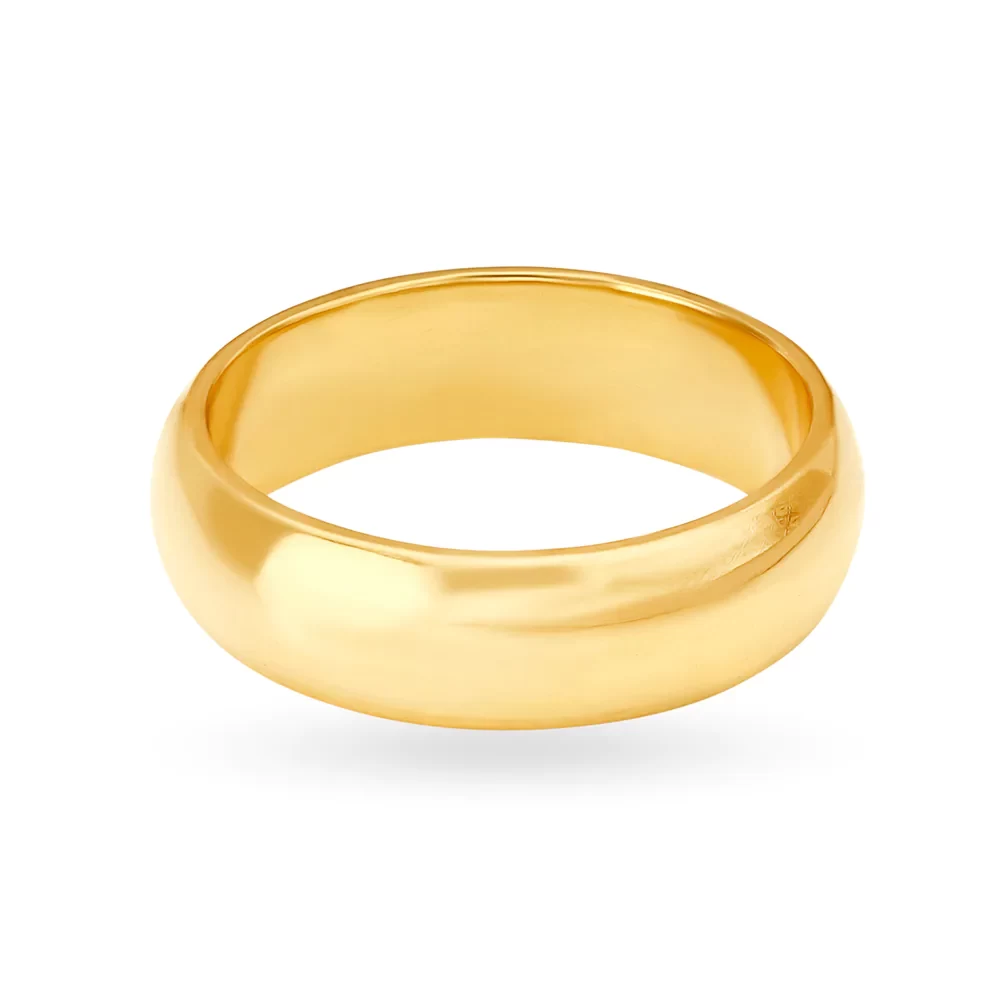 Contemporary Casual Gold Finger Ring