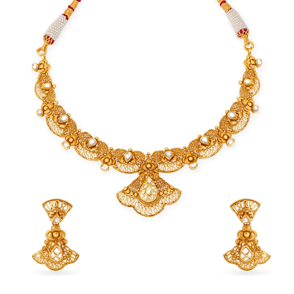 Opulent Traditional Necklace Set
