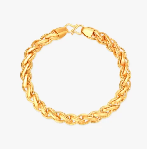 Unique Style Link Gold Bracelet For Men