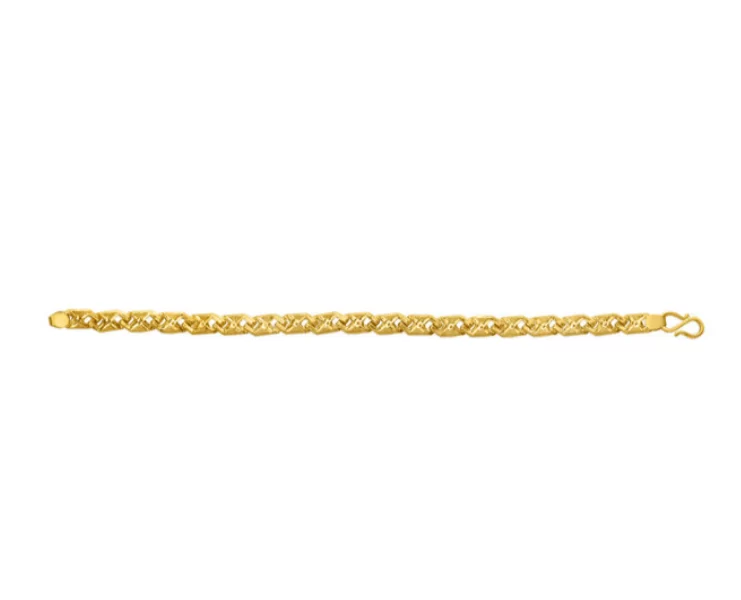 Contemporary Gold Bracelet for Men