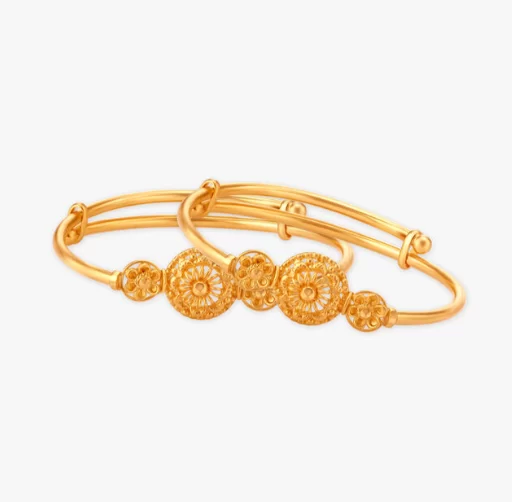 Intricate Filigree Bangles for Kids
