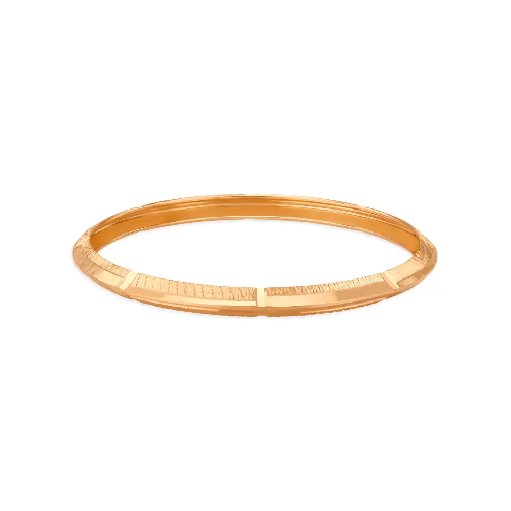 Plain Sophisticated Gold Kada