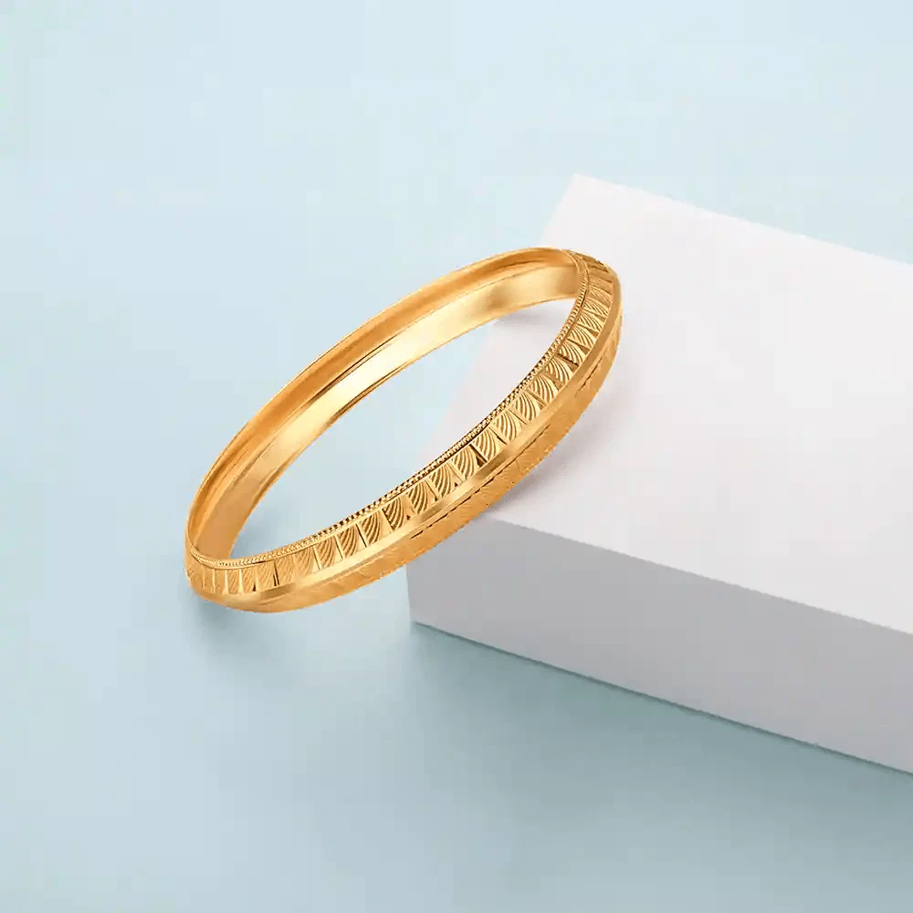 Dazzling Gold Kada