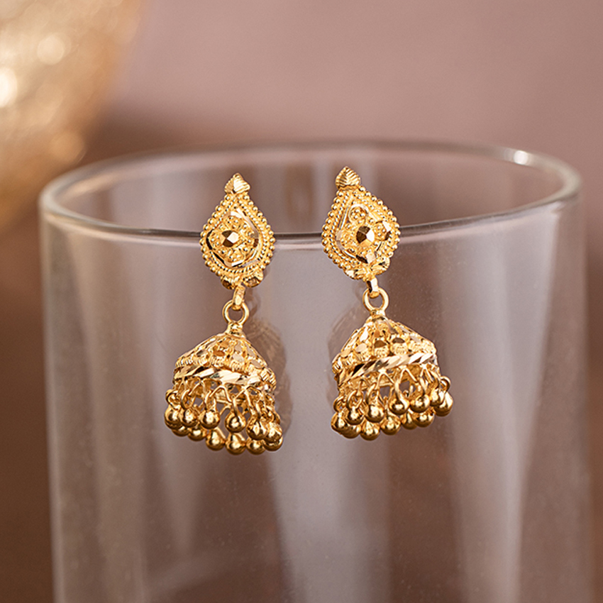 Charming 22k Gold Ear Accessorie