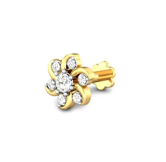 Aashi Diamond Nose Pin