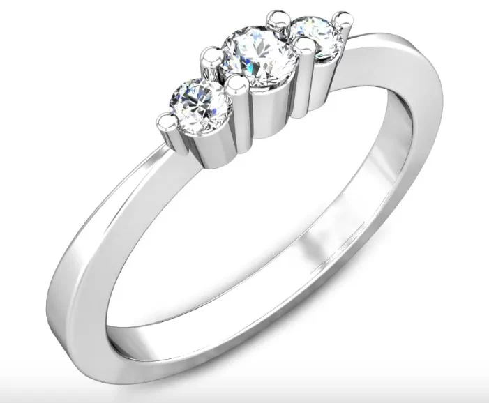 Maxime Platinum Diamond Ring