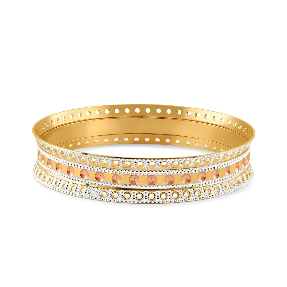 Triple shade bangle